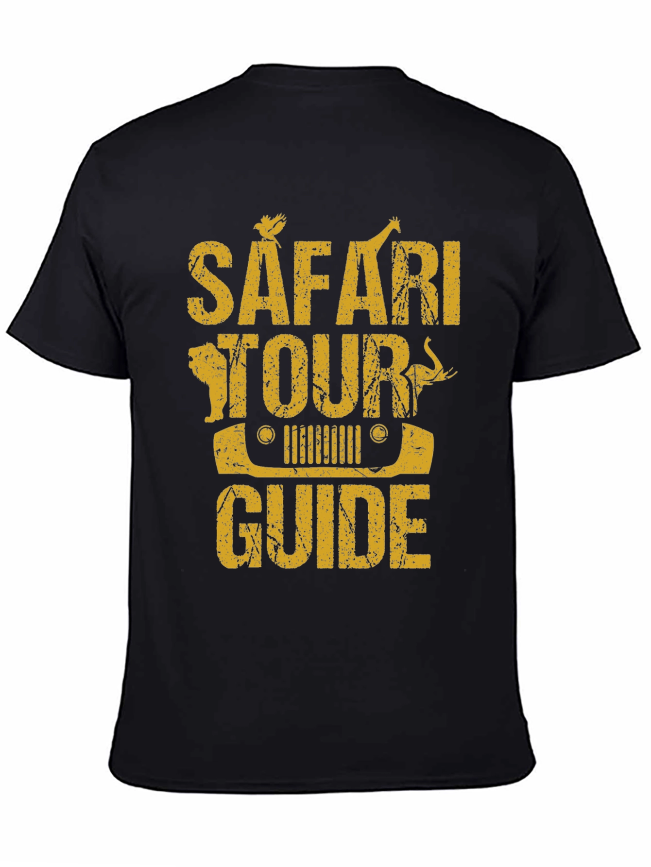 Safari Tour Guide Graphic T-Shirt