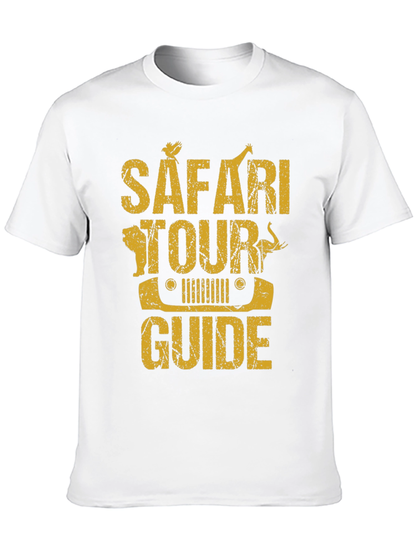 Safari Tour Guide Graphic T-Shirt