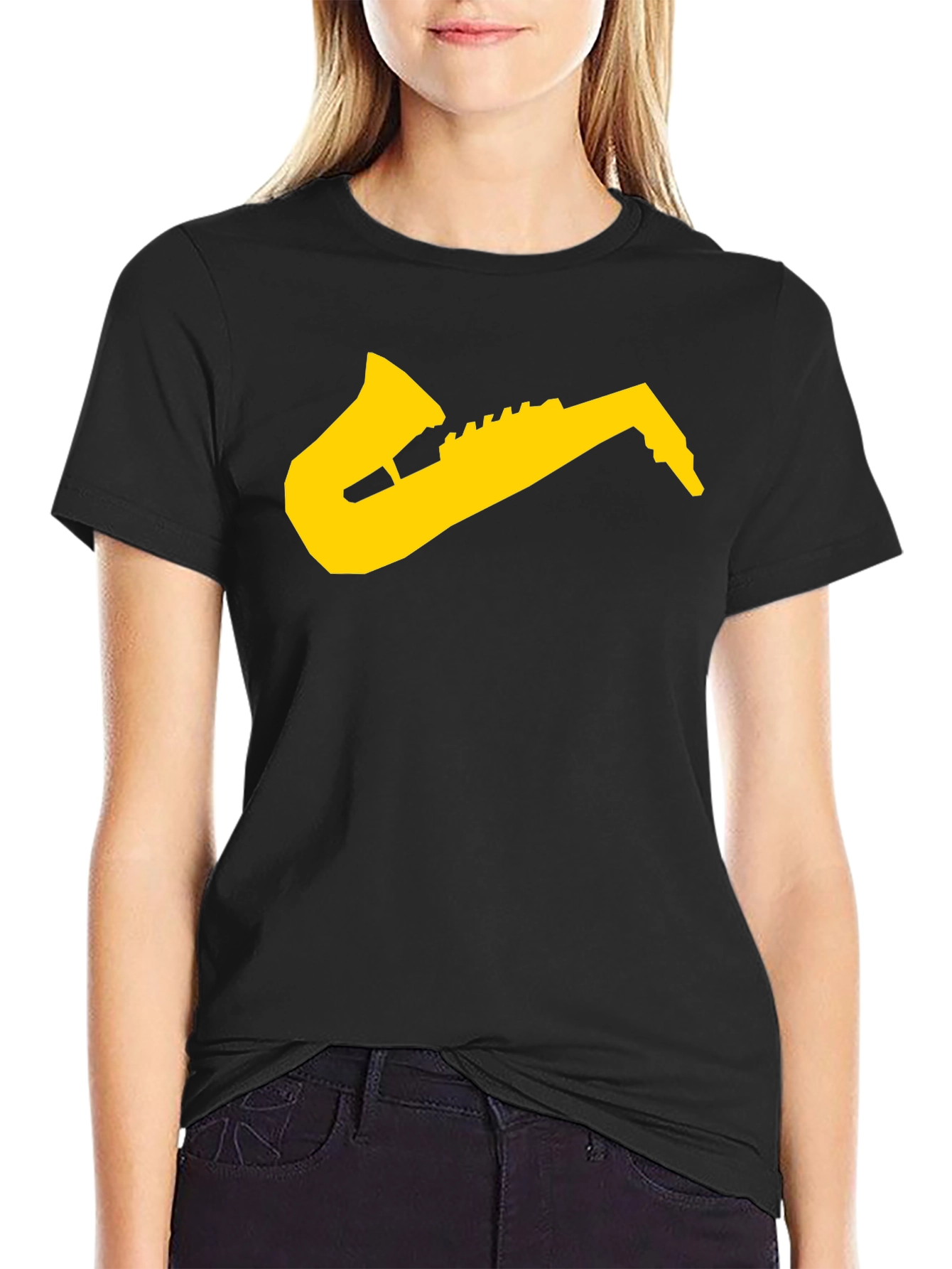 Saxophone Graphic Tee - Musician T-Shirt