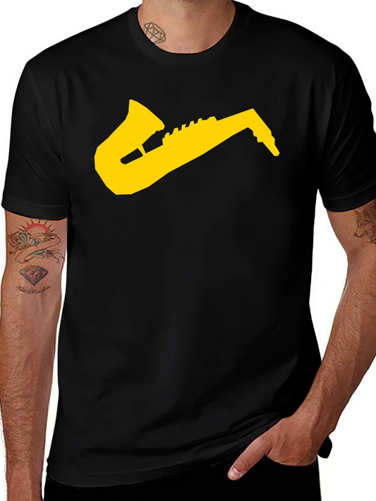 Saxophone Graphic Tee - Musician T-Shirt