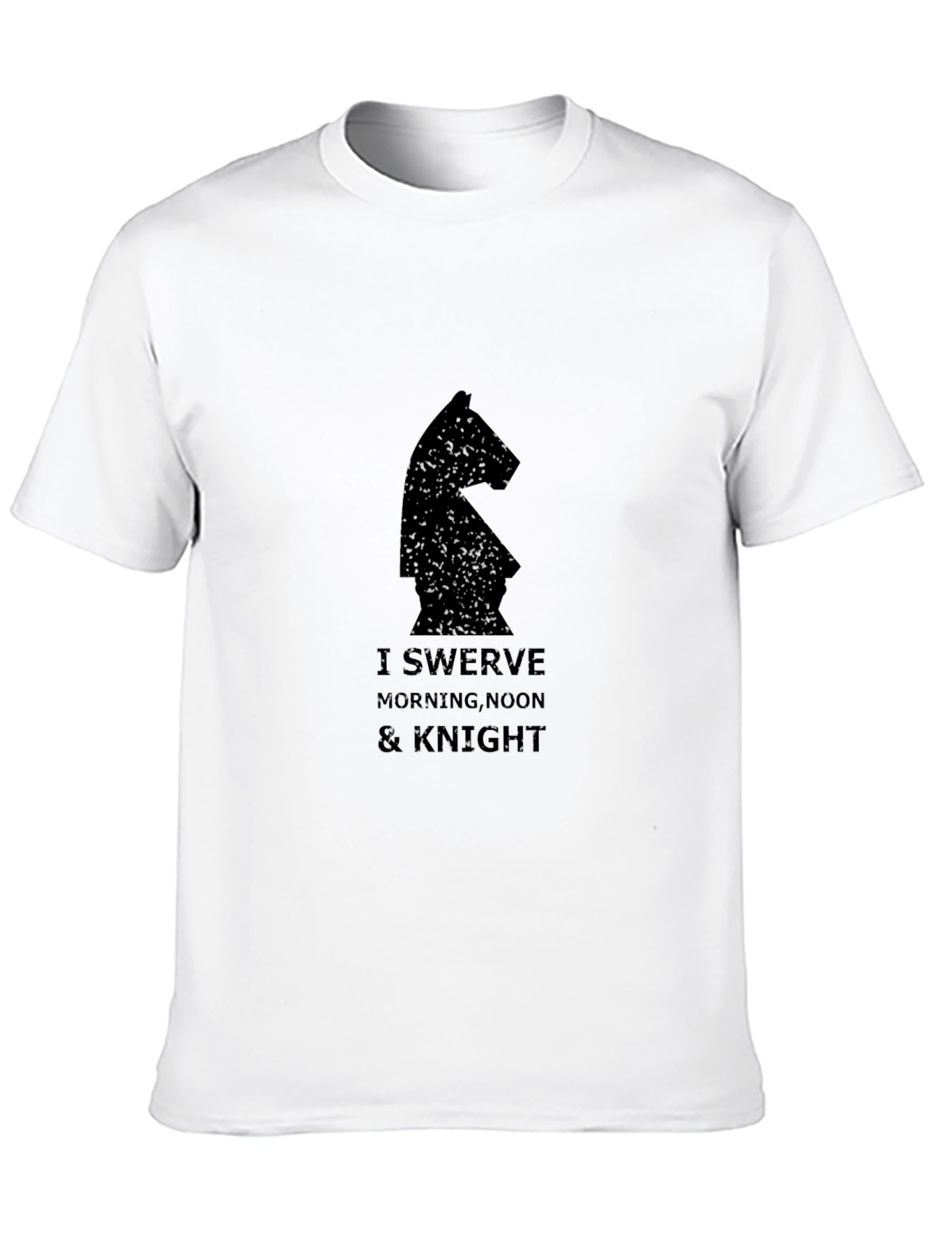 I Swerve Knight Chess Piece Graphic Tee