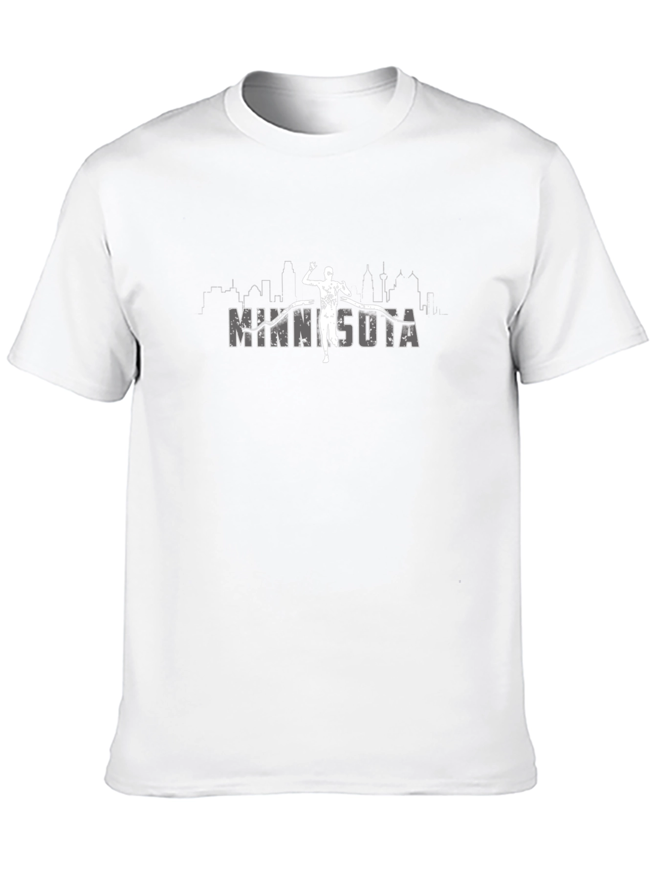 Minnesota Runner Graphic T-Shirt - Black