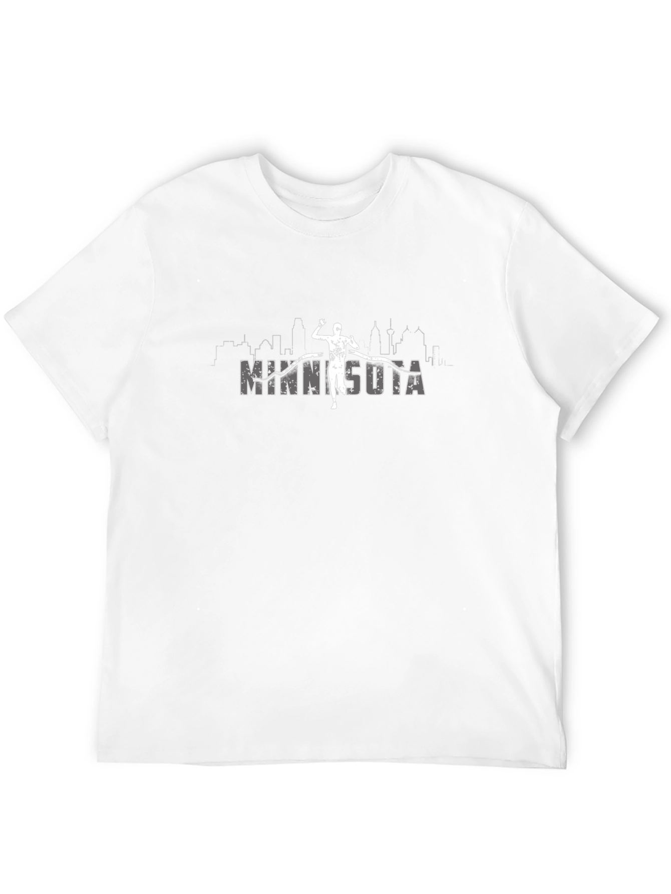 Minnesota Runner Graphic T-Shirt - Black