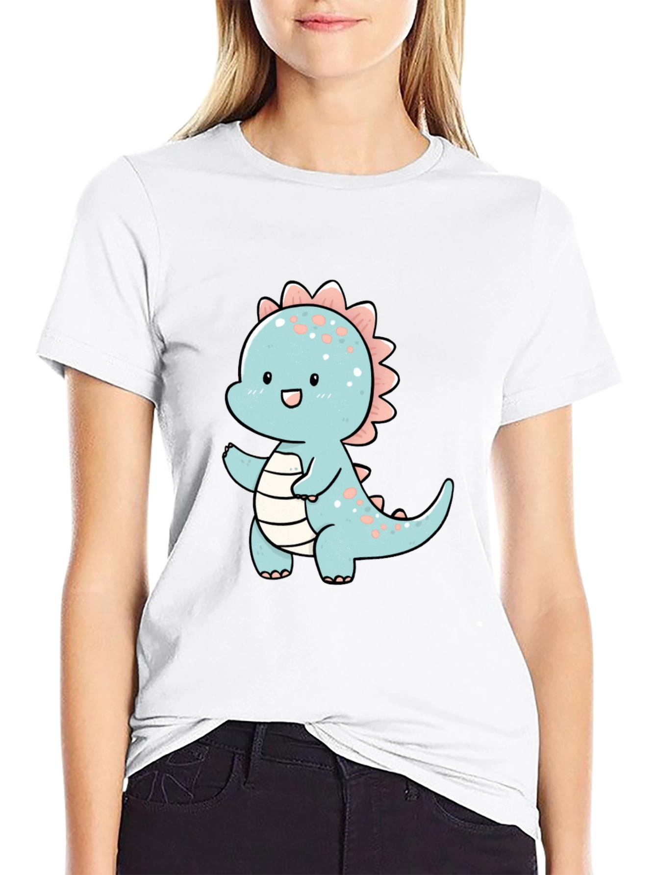 Cute Cartoon Dinosaur T-Shirt