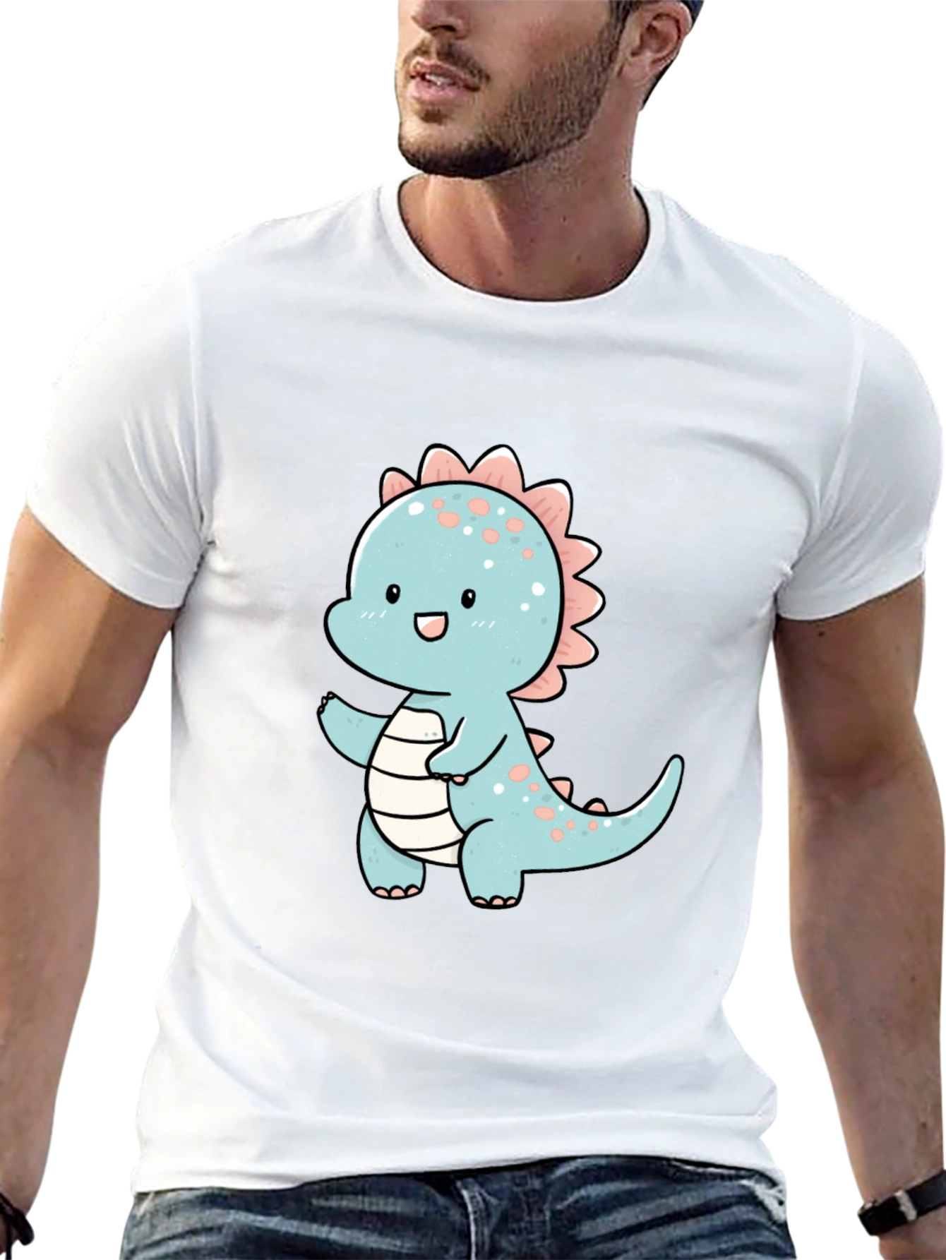 Cute Cartoon Dinosaur T-Shirt