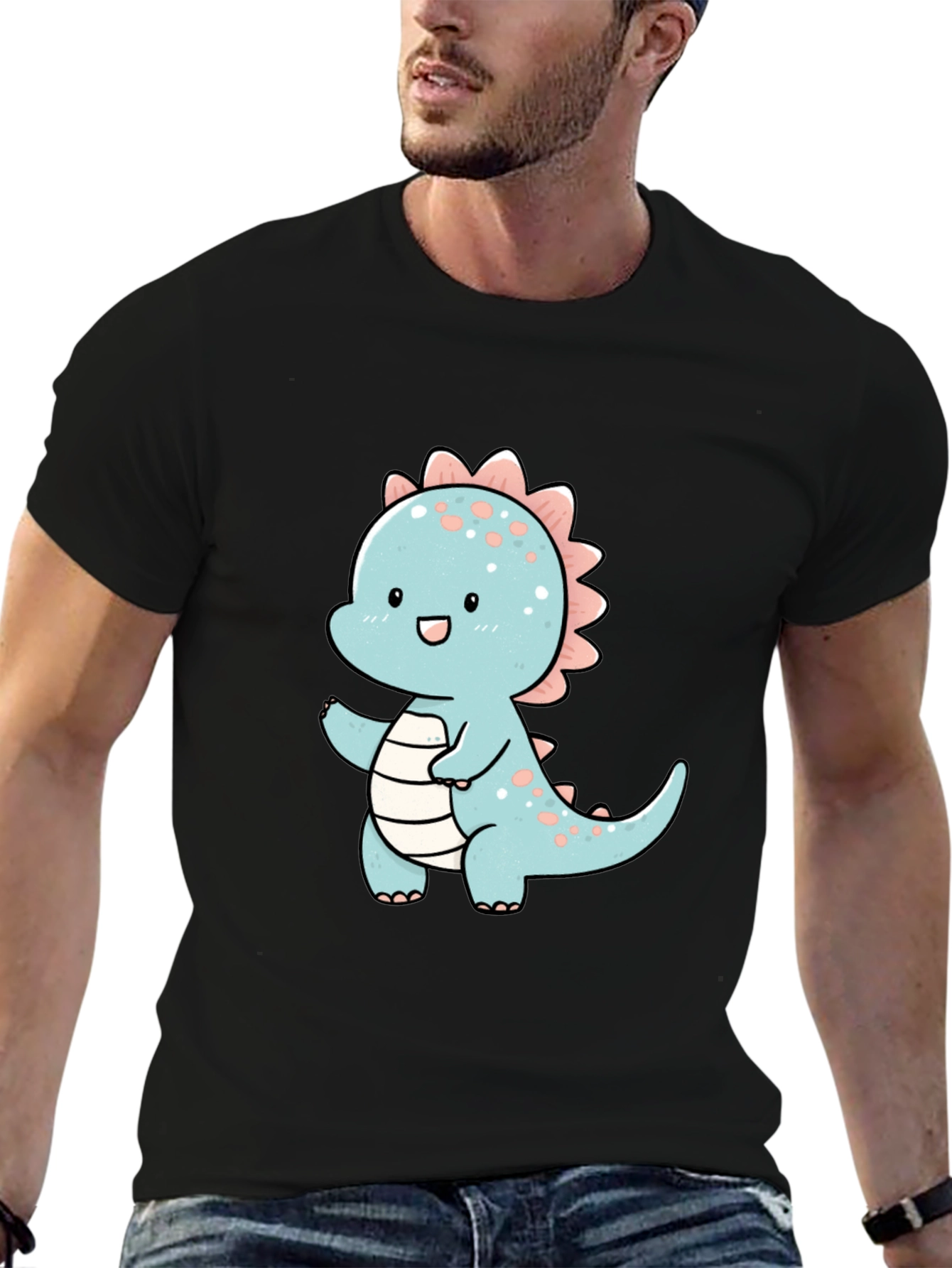 Cute Cartoon Dinosaur T-Shirt