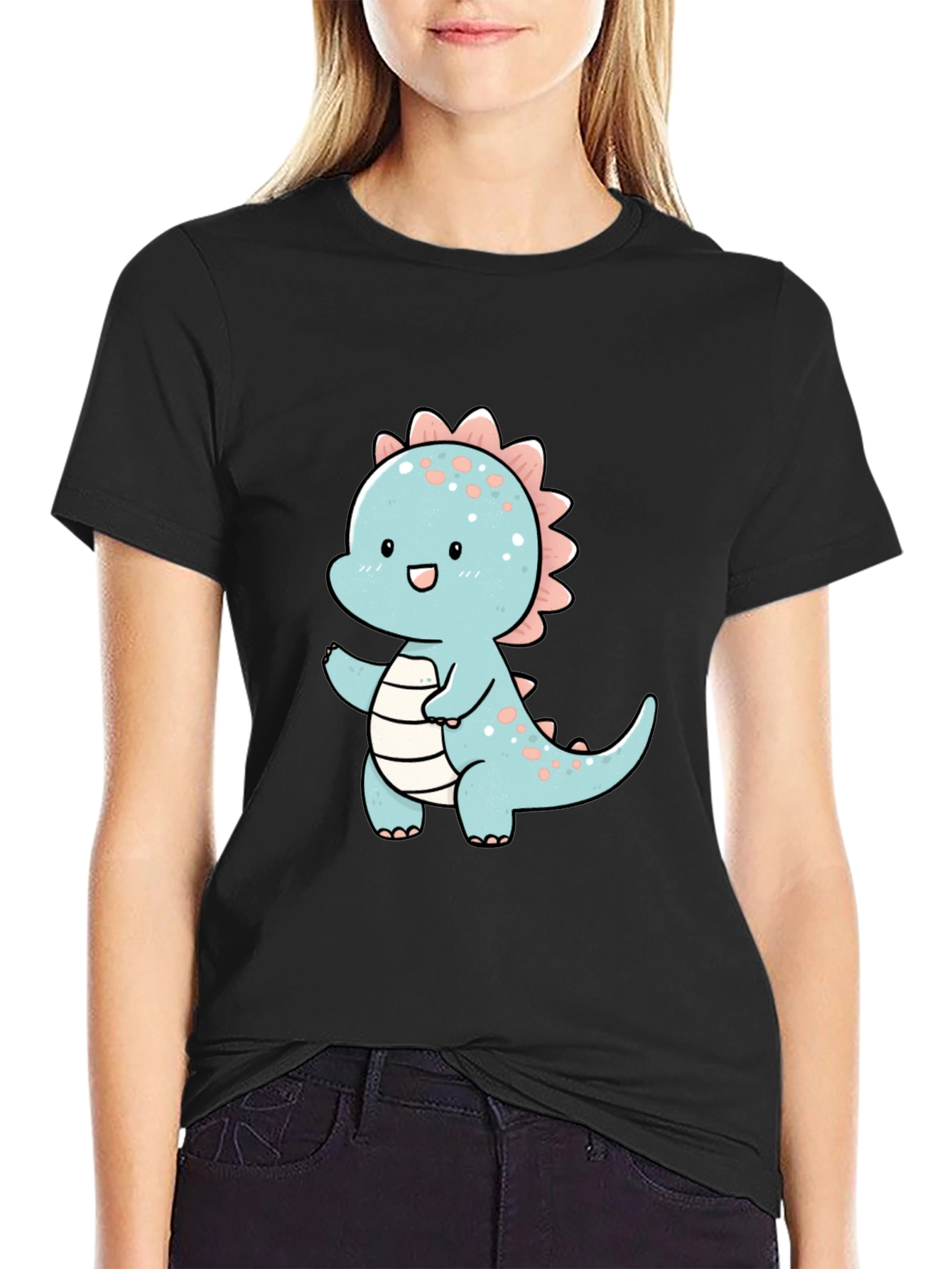 Cute Cartoon Dinosaur T-Shirt