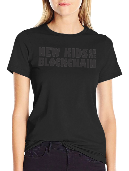 New Kids on the Blockchain Graphic Tee - Crypto Enthusiast