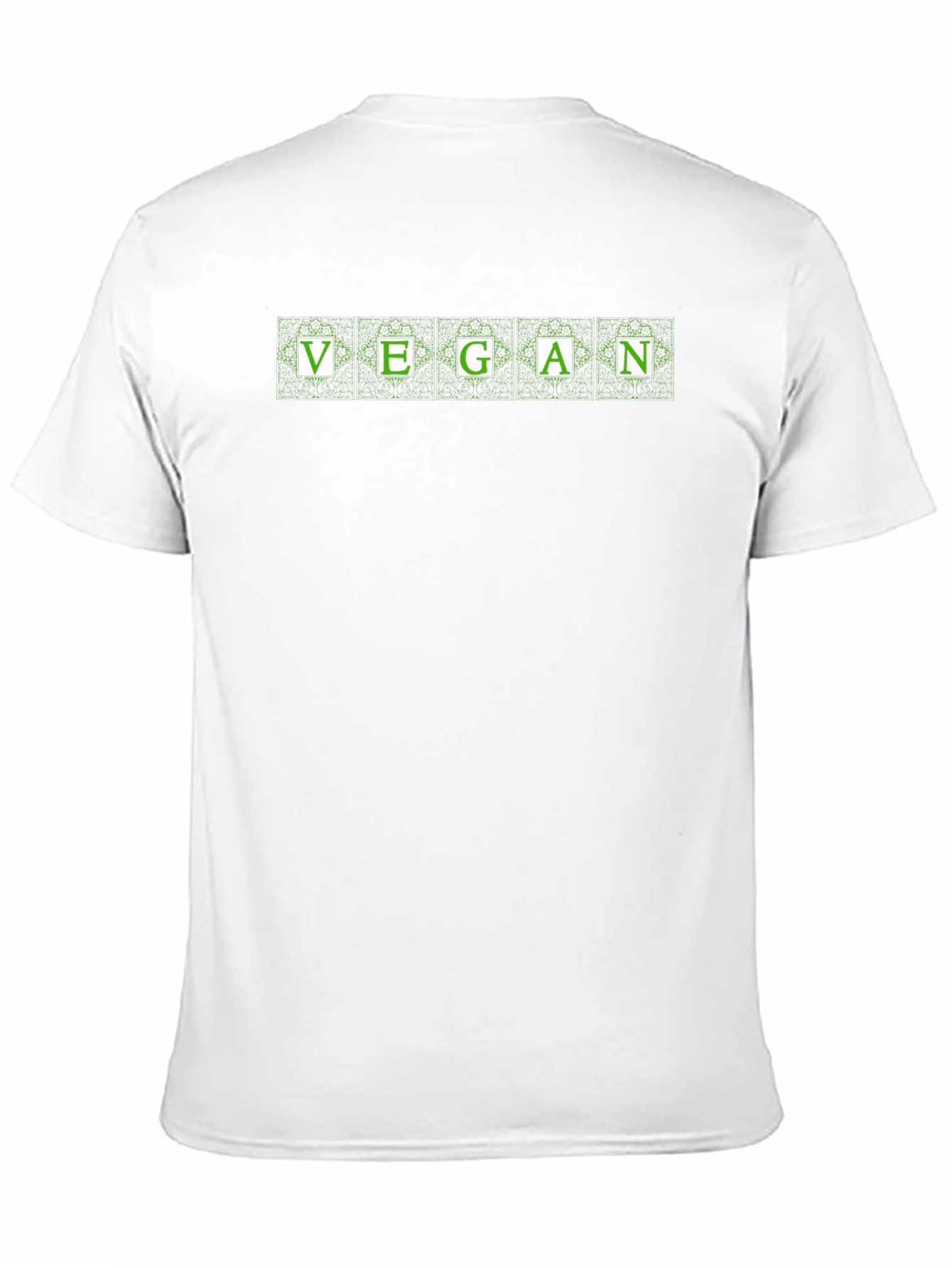 Vegan Graphic T-Shirt - Black Cotton Tee