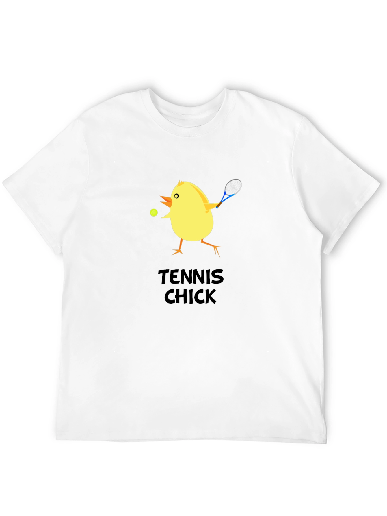 Tennis Chick Graphic T-Shirt - Playful Design