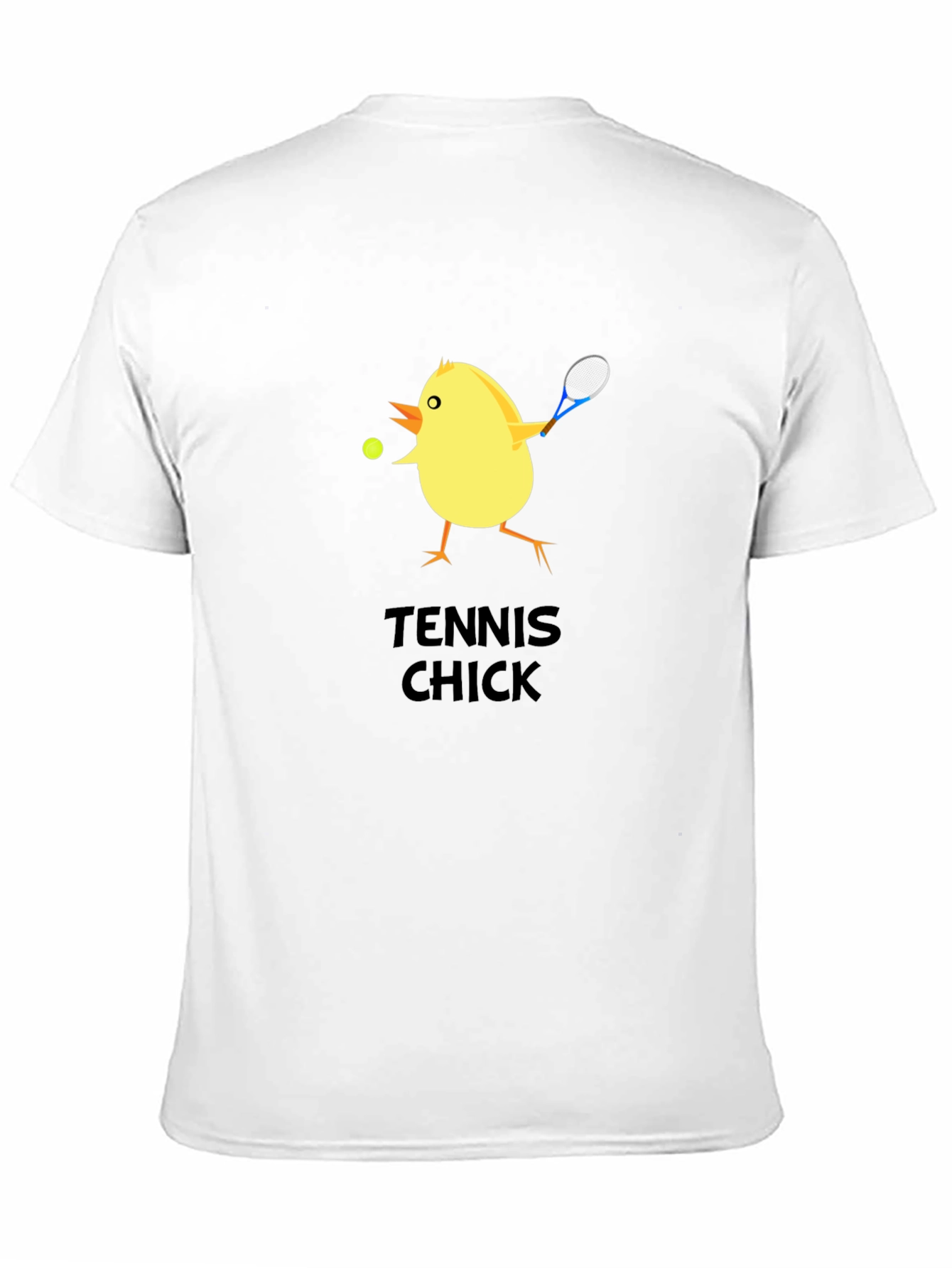 Tennis Chick Graphic T-Shirt - Playful Design