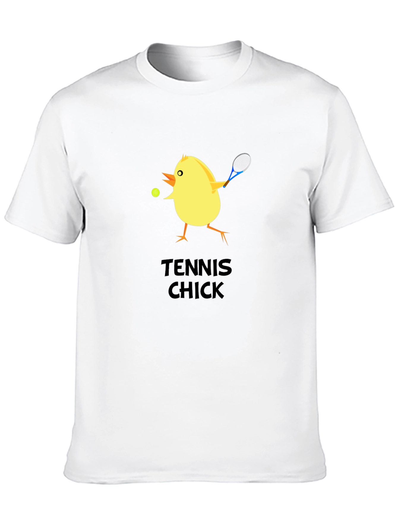 Tennis Chick Graphic T-Shirt - Playful Design