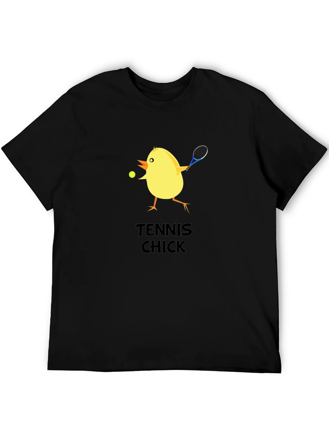 Tennis Chick Graphic T-Shirt - Playful Design