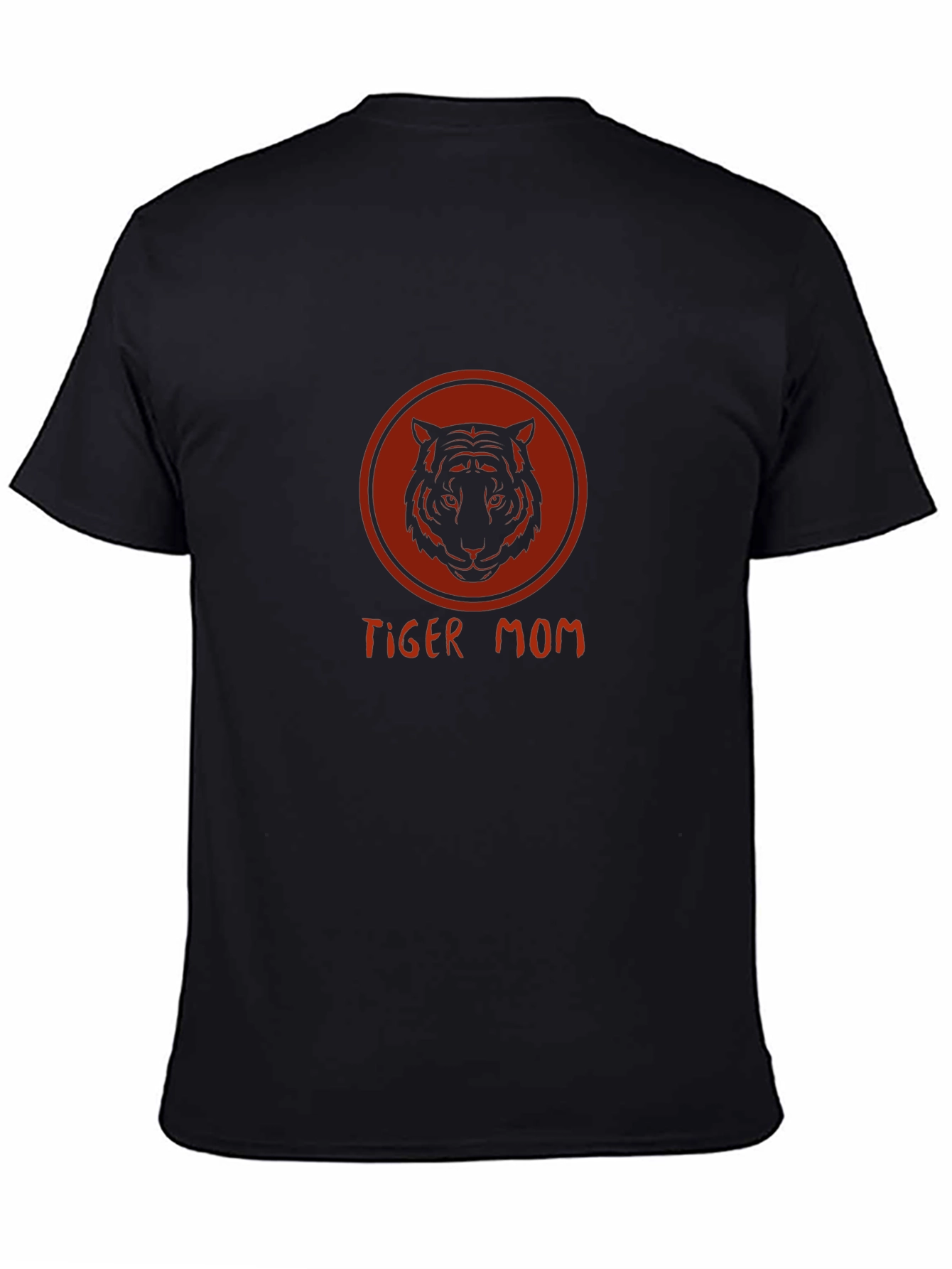 Tiger Mom Graphic Tee - Black