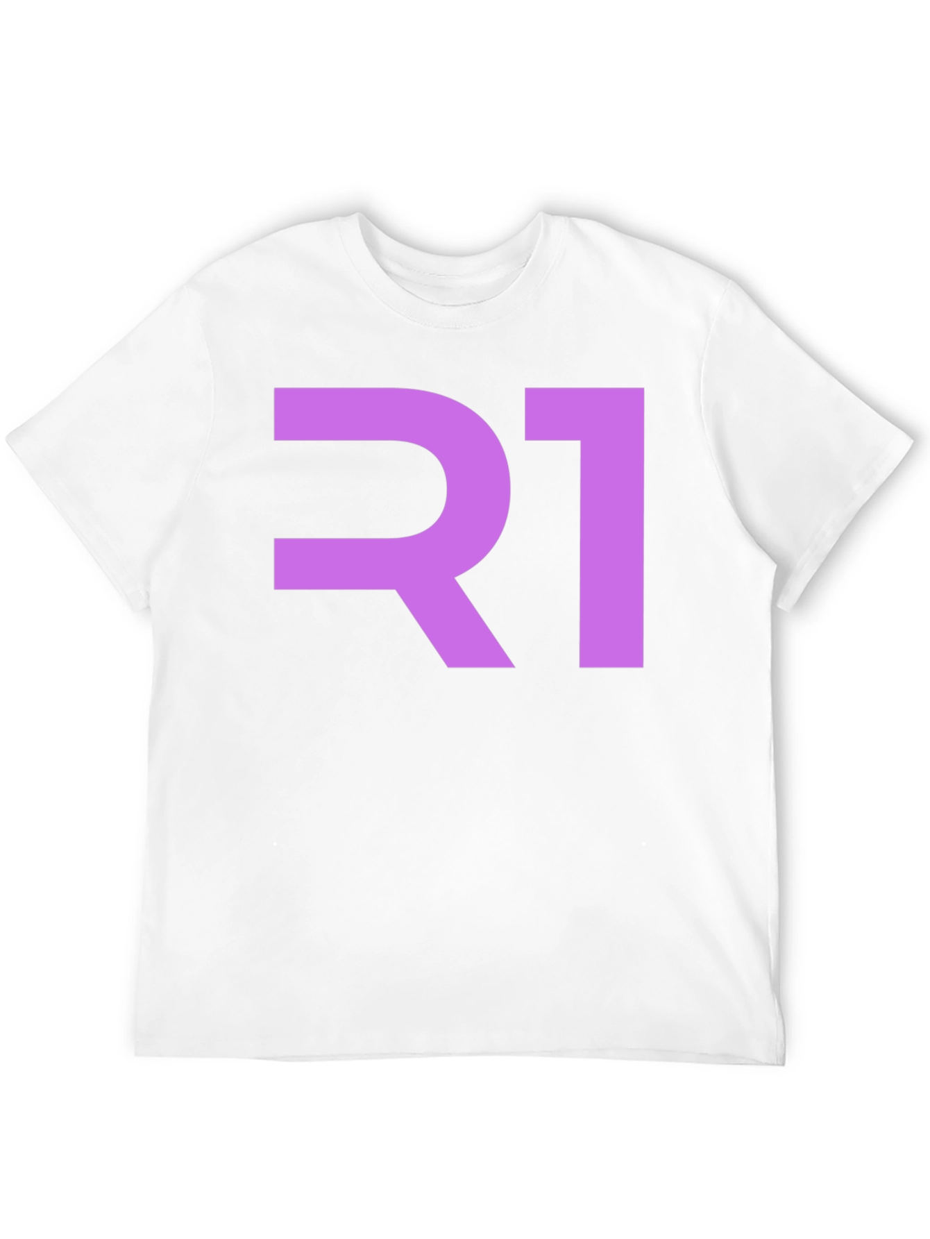 Bold R1 Graphic Tee - Modern Black T-Shirt