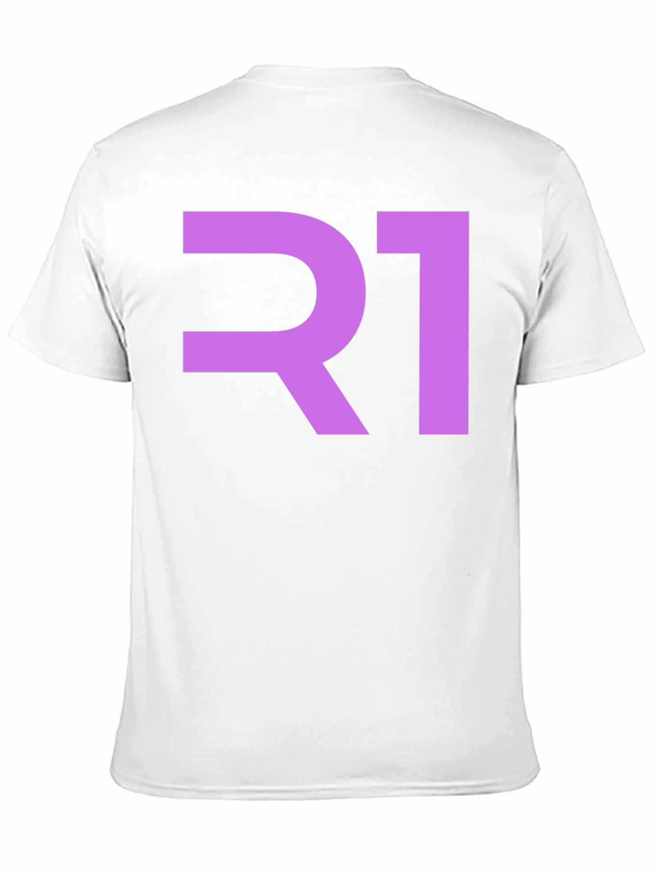Bold R1 Graphic Tee - Modern Black T-Shirt