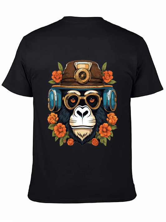 Steampunk Monkey Graphic Tee