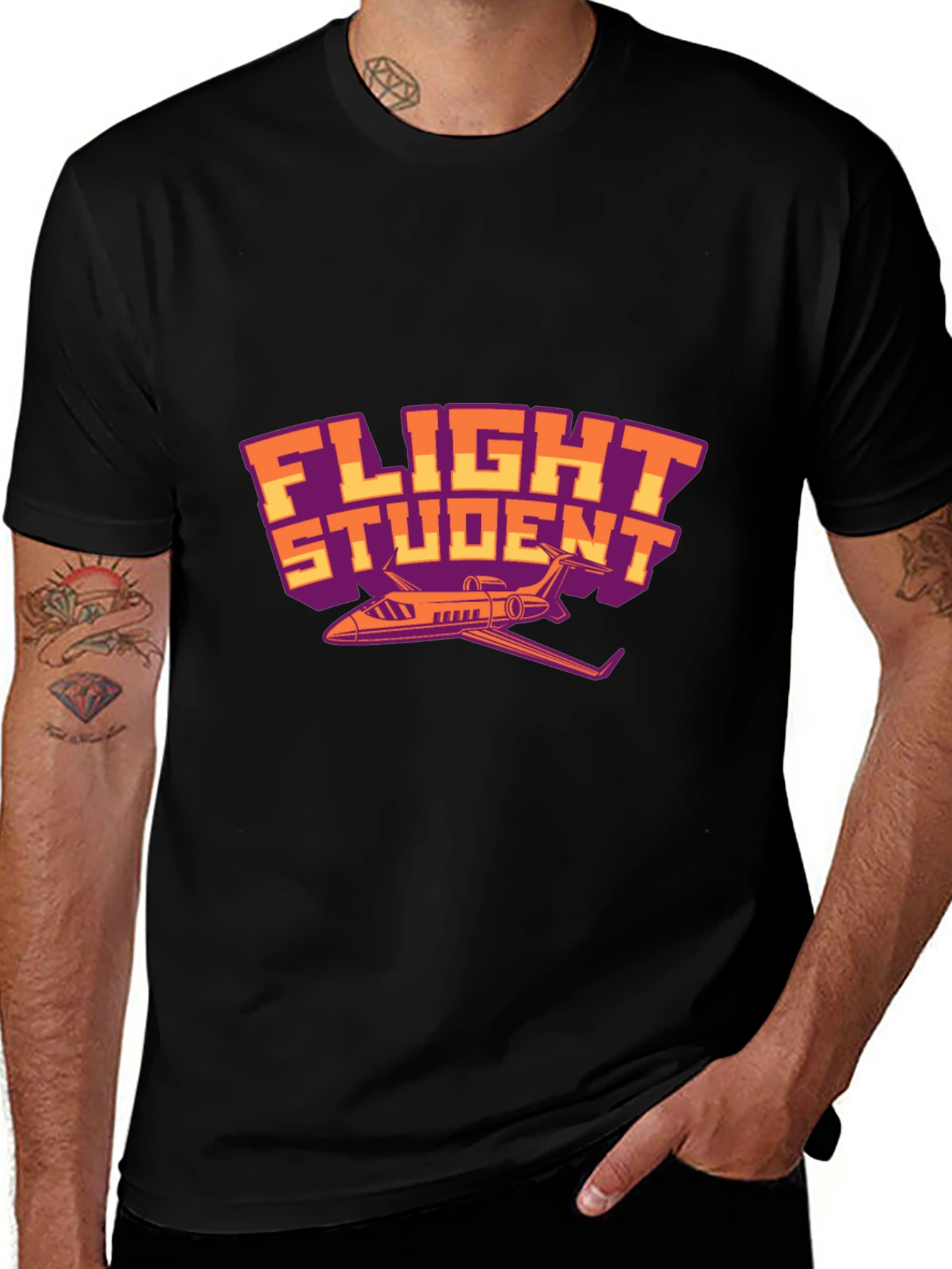 Flight Student T-Shirt - Airplane Design