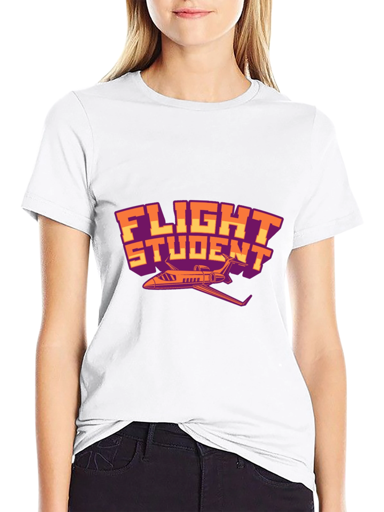 Flight Student T-Shirt - Airplane Design