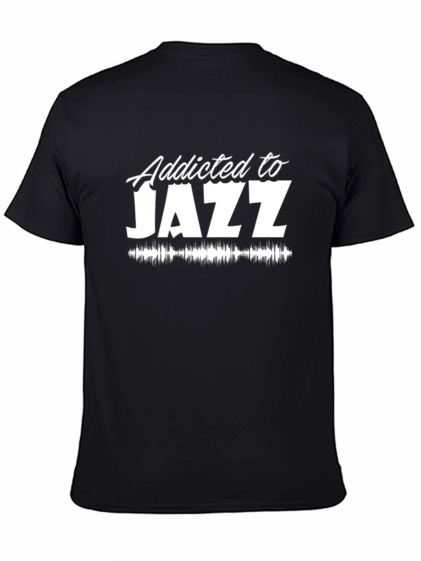 Addicted to Jazz Black T-Shirt