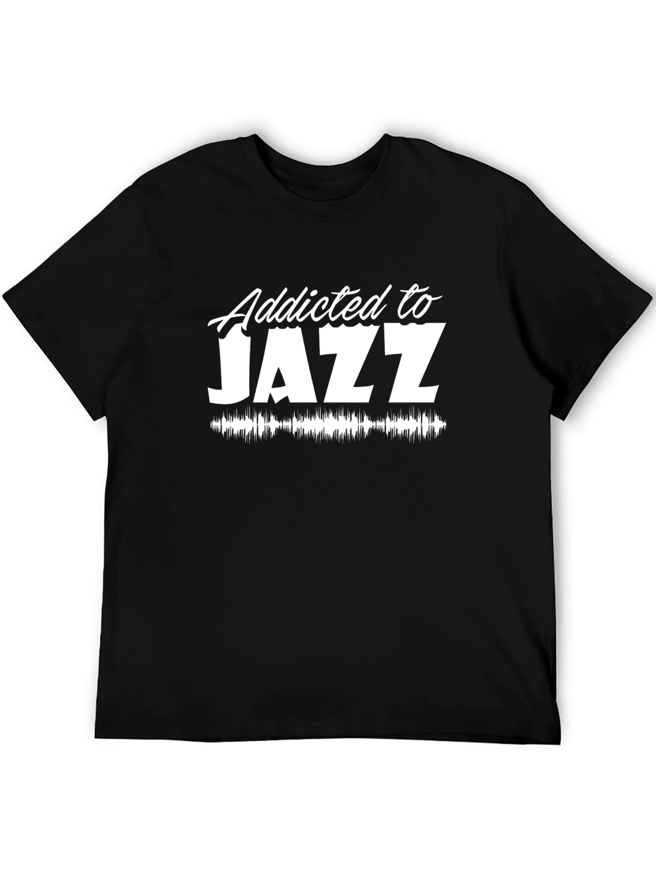 Addicted to Jazz Black T-Shirt