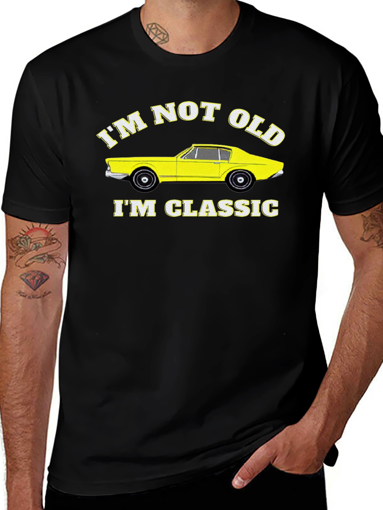 Classic Car T-Shirt - Im Not Old Im Classic