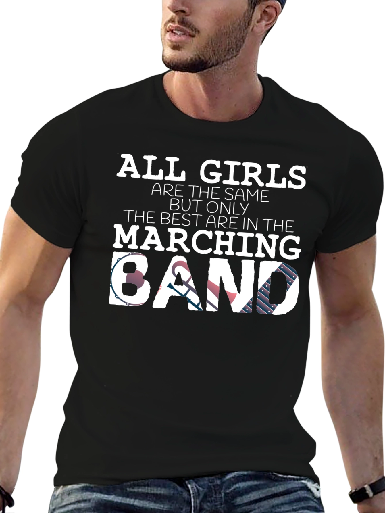 Marching Band All Girls T-Shirt
