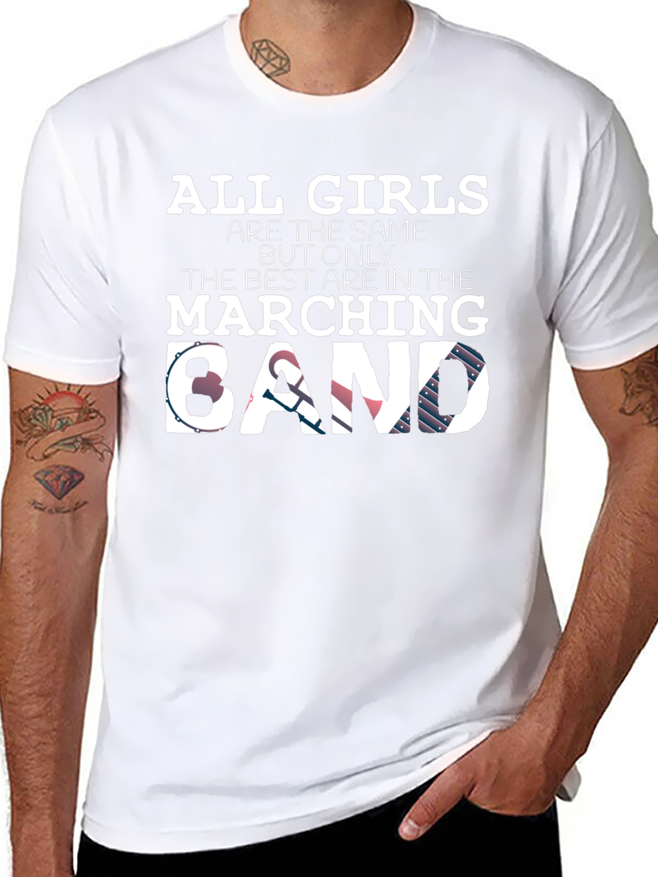 Marching Band All Girls T-Shirt
