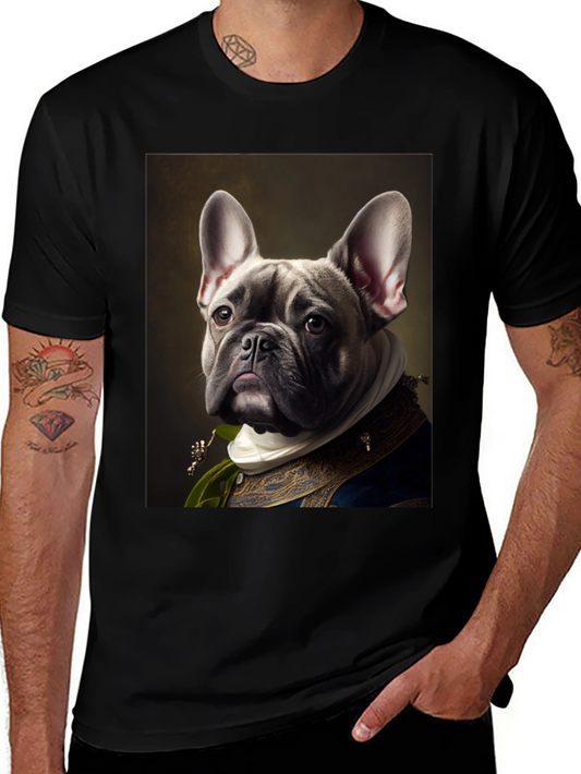 Royal French Bulldog Portrait Tee