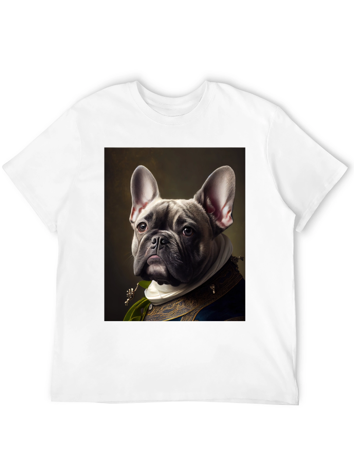 Royal French Bulldog Portrait Tee
