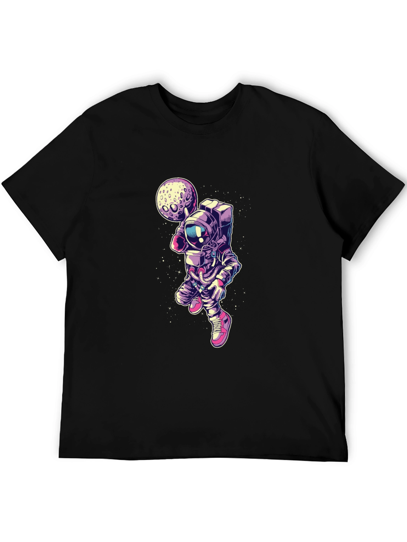 Astronaut Moon T-Shirt - Premium Graphic Tee