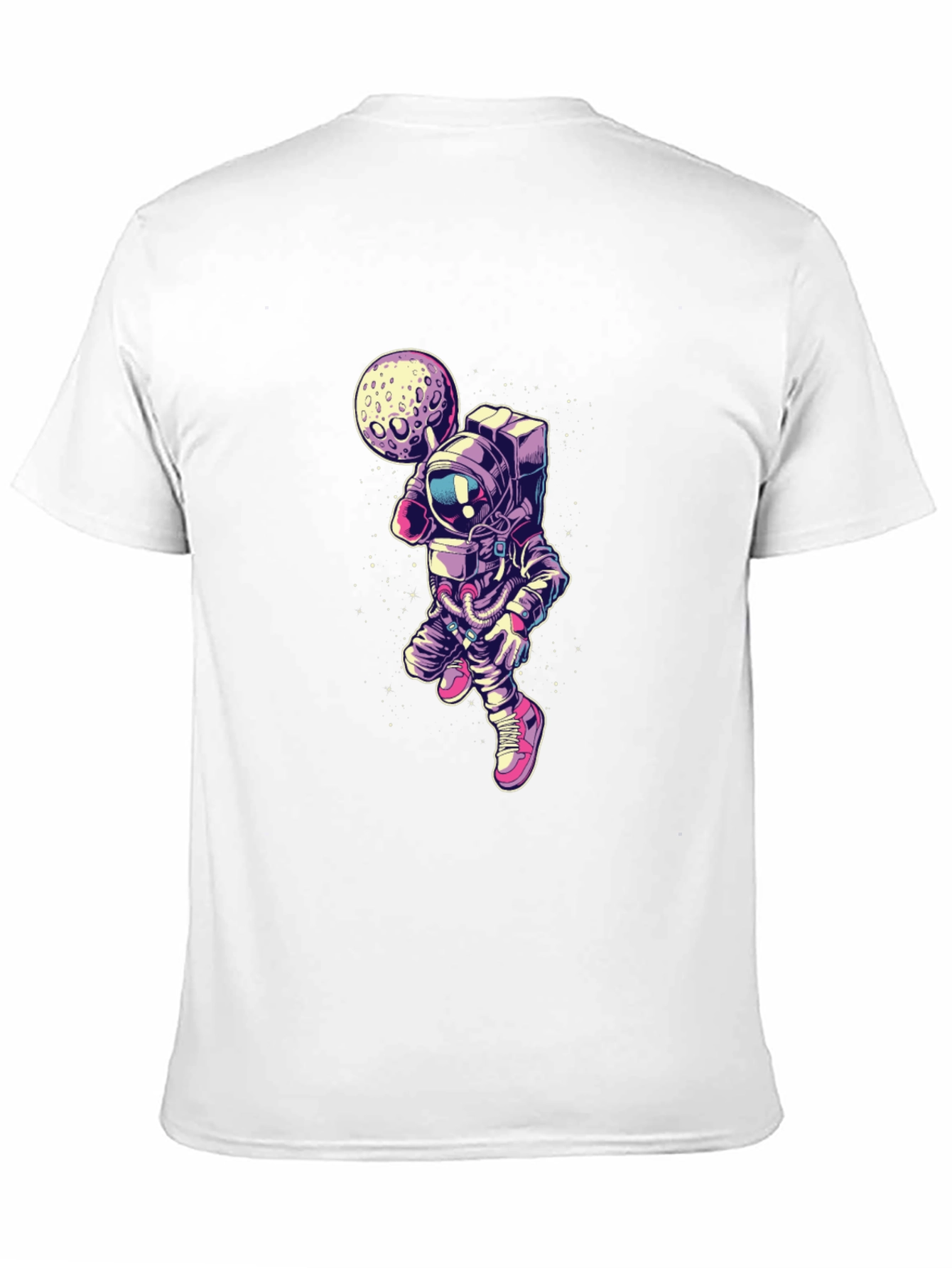 Astronaut Moon T-Shirt - Premium Graphic Tee