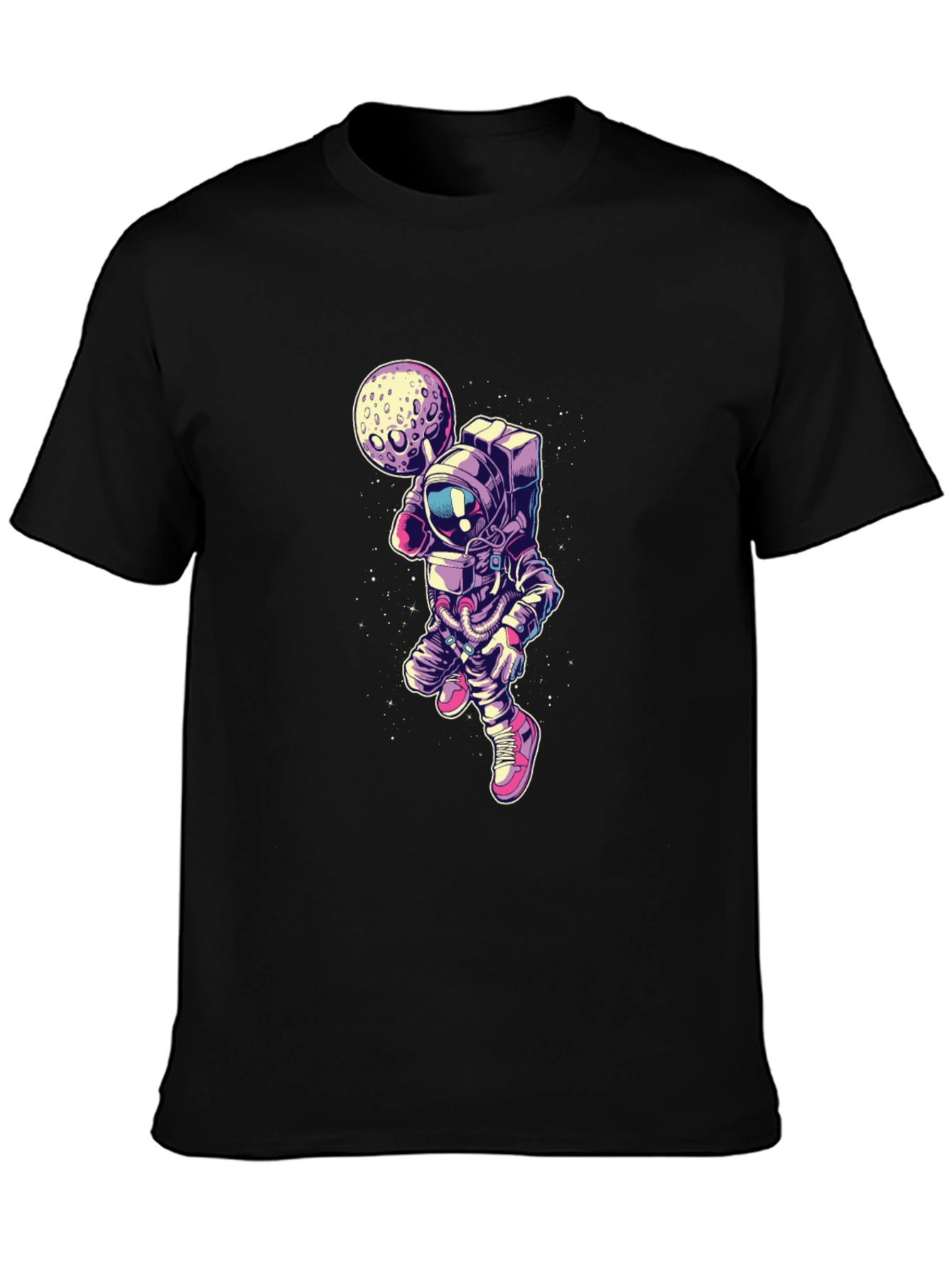 Astronaut Moon T-Shirt - Premium Graphic Tee