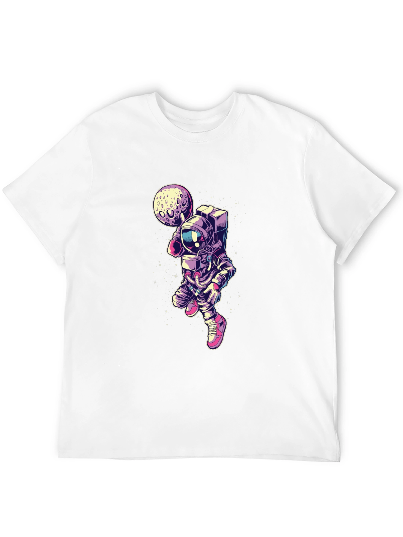 Astronaut Moon T-Shirt - Premium Graphic Tee