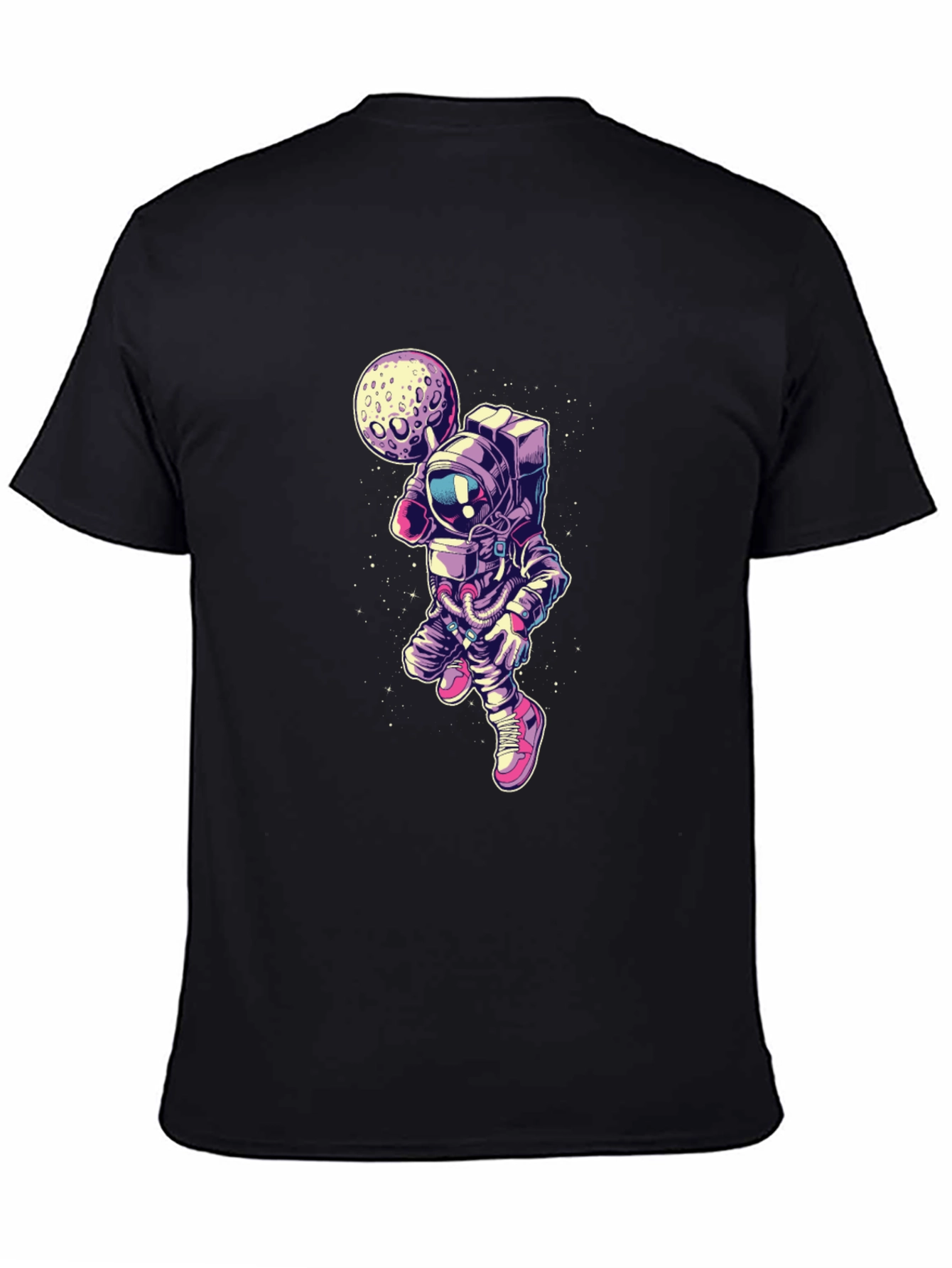Astronaut Moon T-Shirt - Premium Graphic Tee