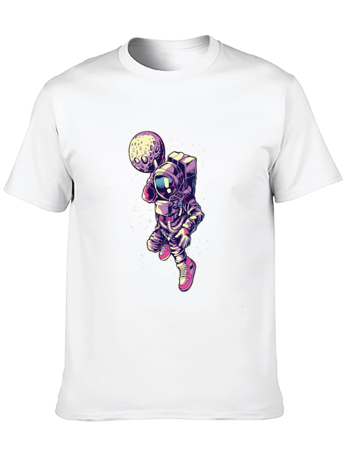 Astronaut Moon T-Shirt - Premium Graphic Tee