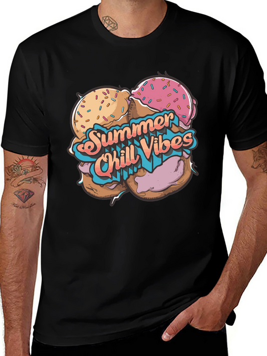 Summer Chill Vibes Graphic T-Shirt