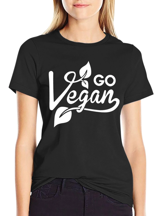 Go Vegan Graphic T-Shirt
