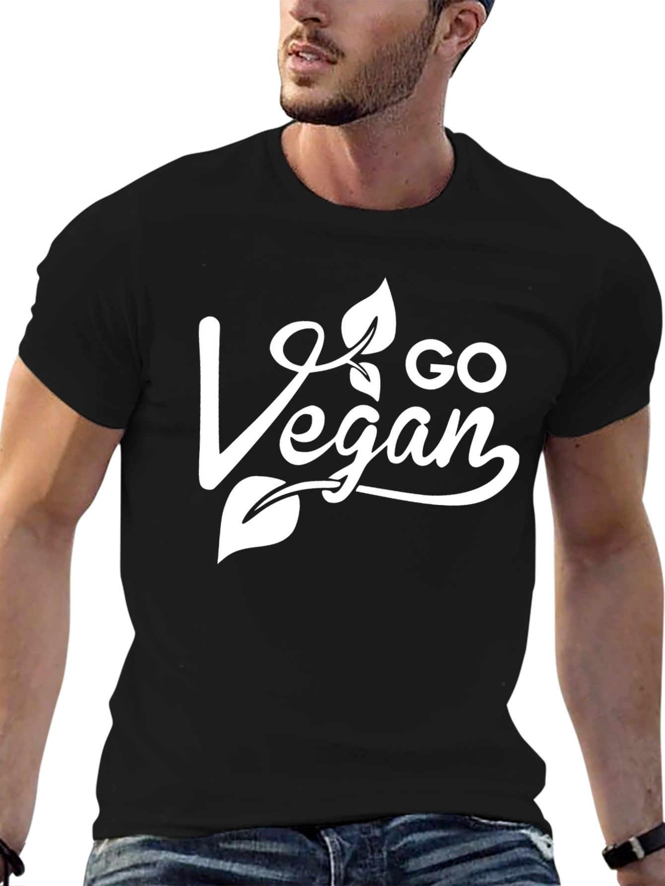 Go Vegan Graphic T-Shirt