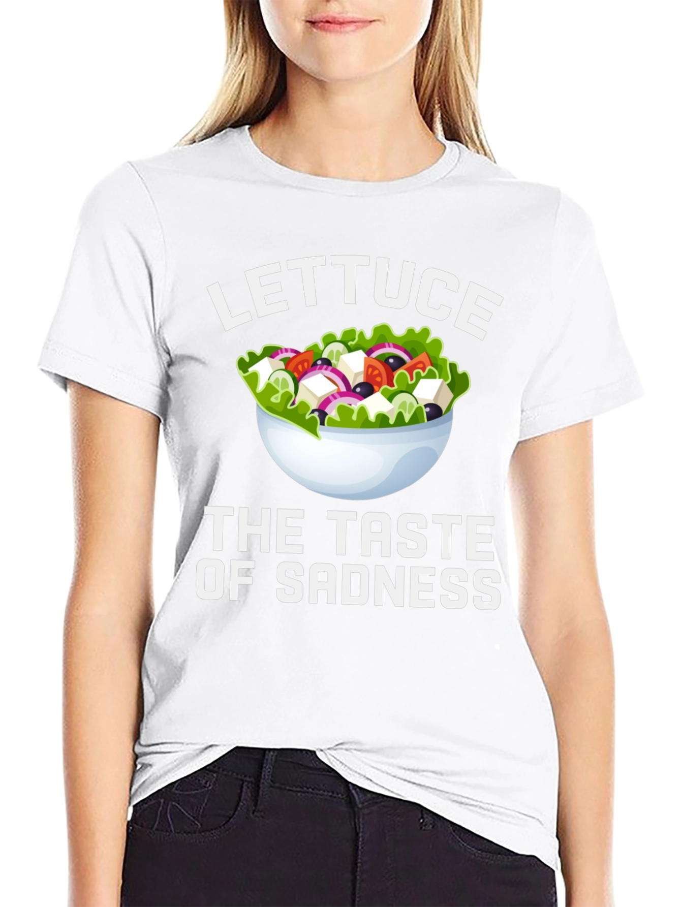 Lettuce Taste of Sadness Graphic T-Shirt