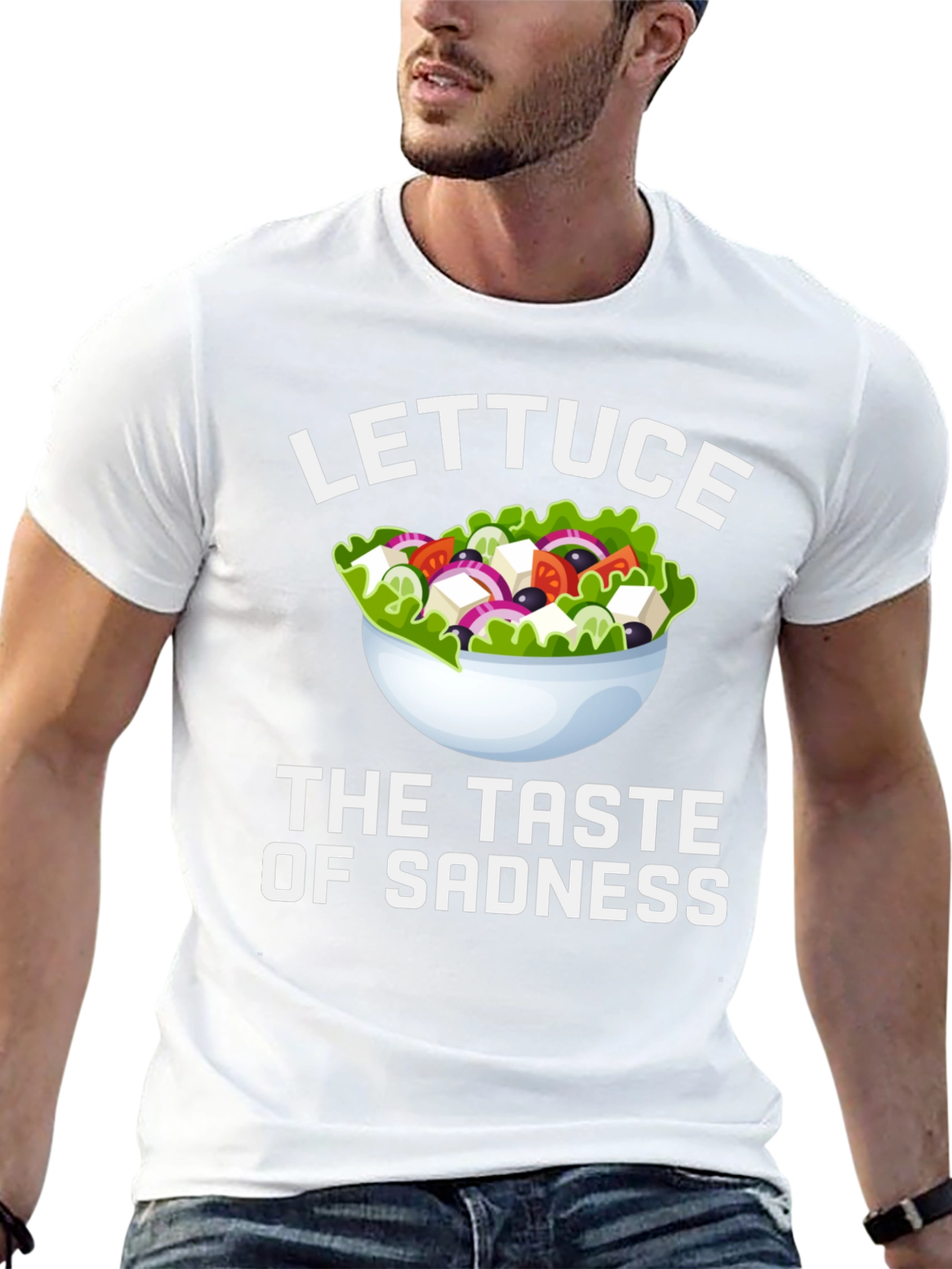 Lettuce Taste of Sadness Graphic T-Shirt