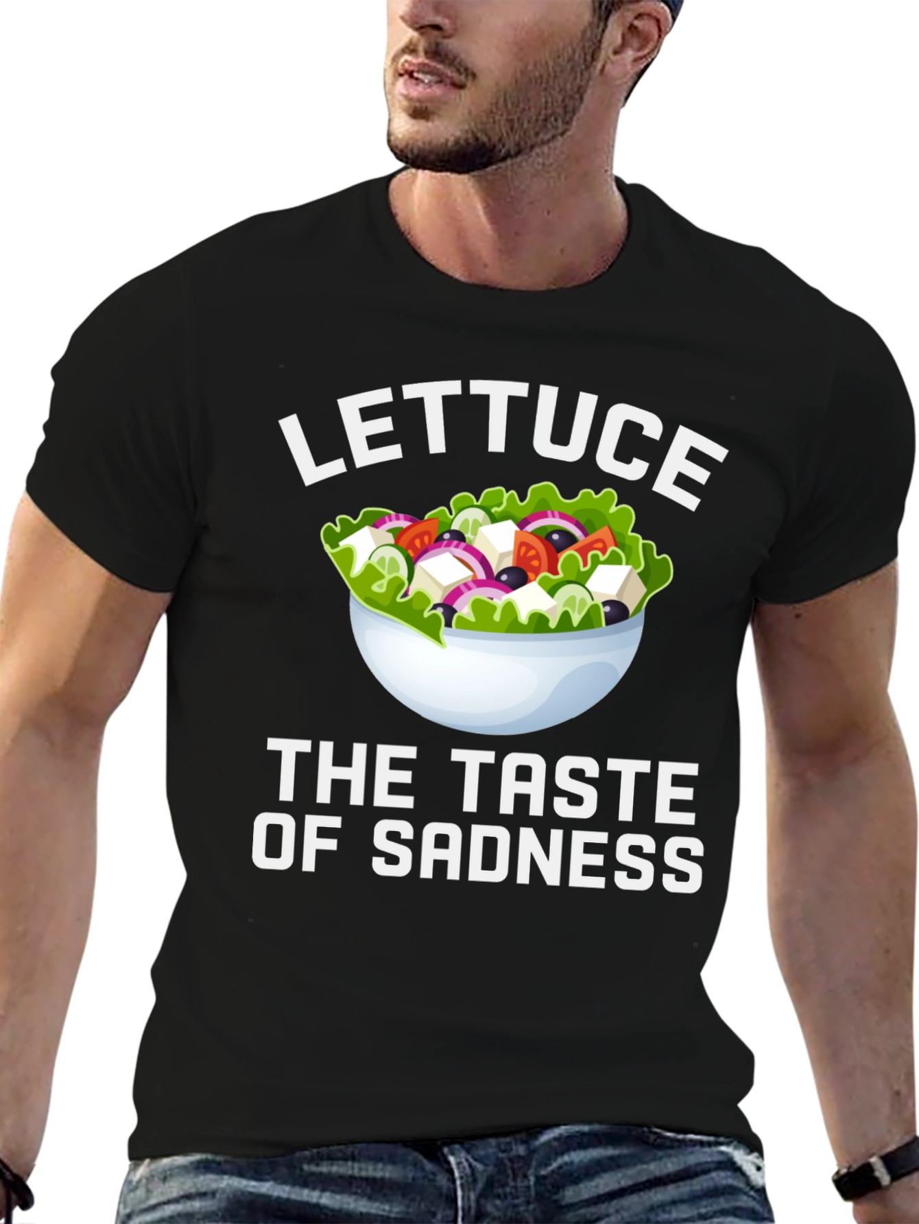 Lettuce Taste of Sadness Graphic T-Shirt