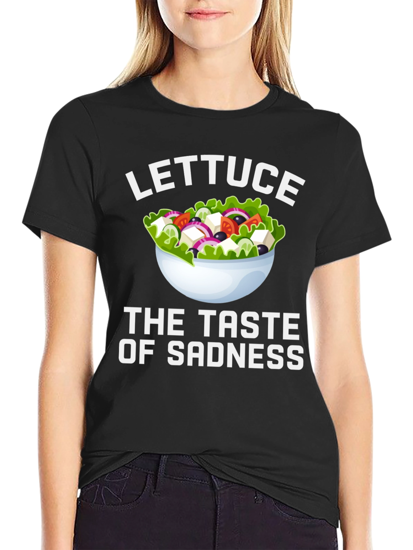 Lettuce Taste of Sadness Graphic T-Shirt