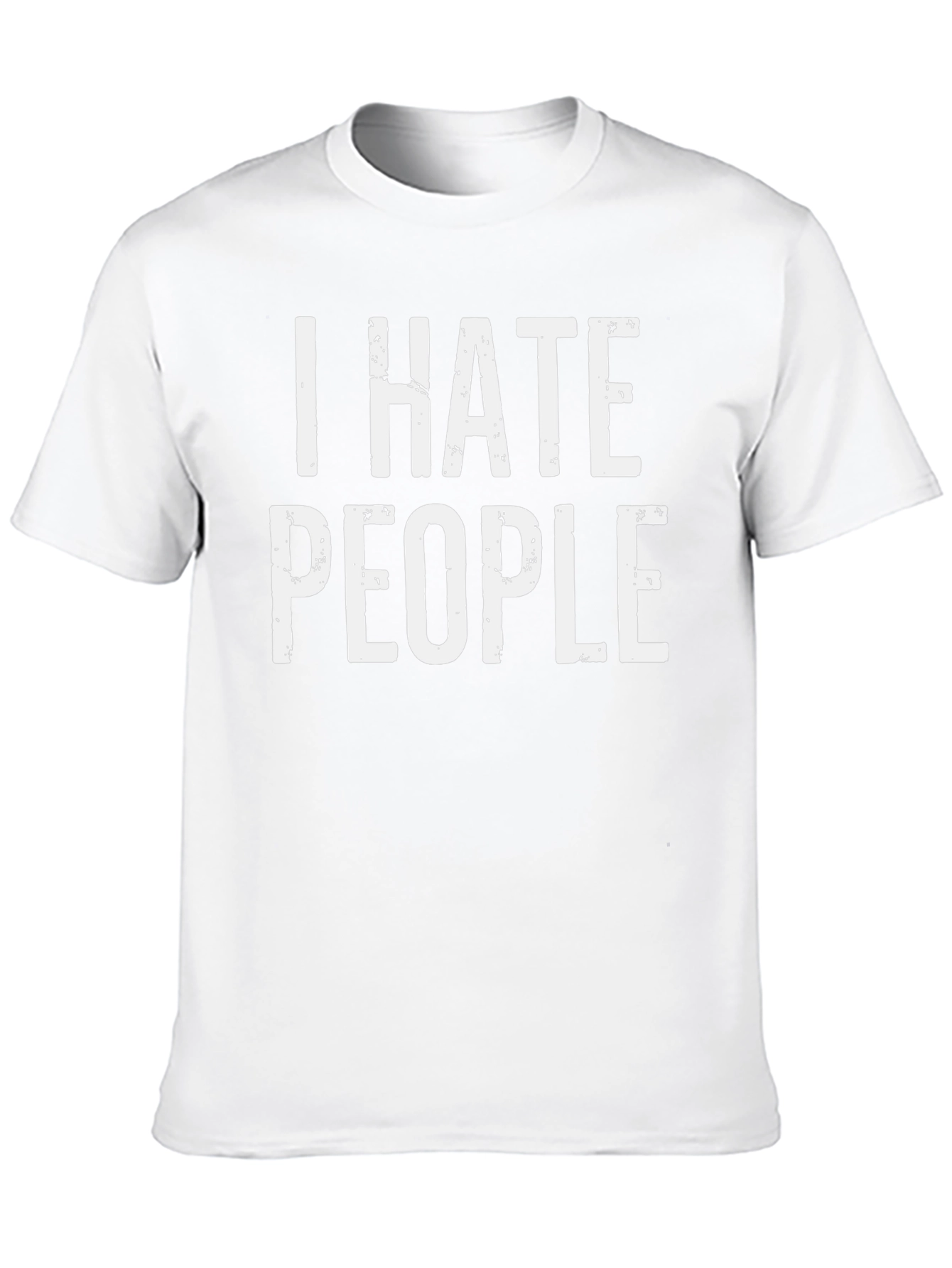 I Hate People Graphic Tee - Black T-Shirt