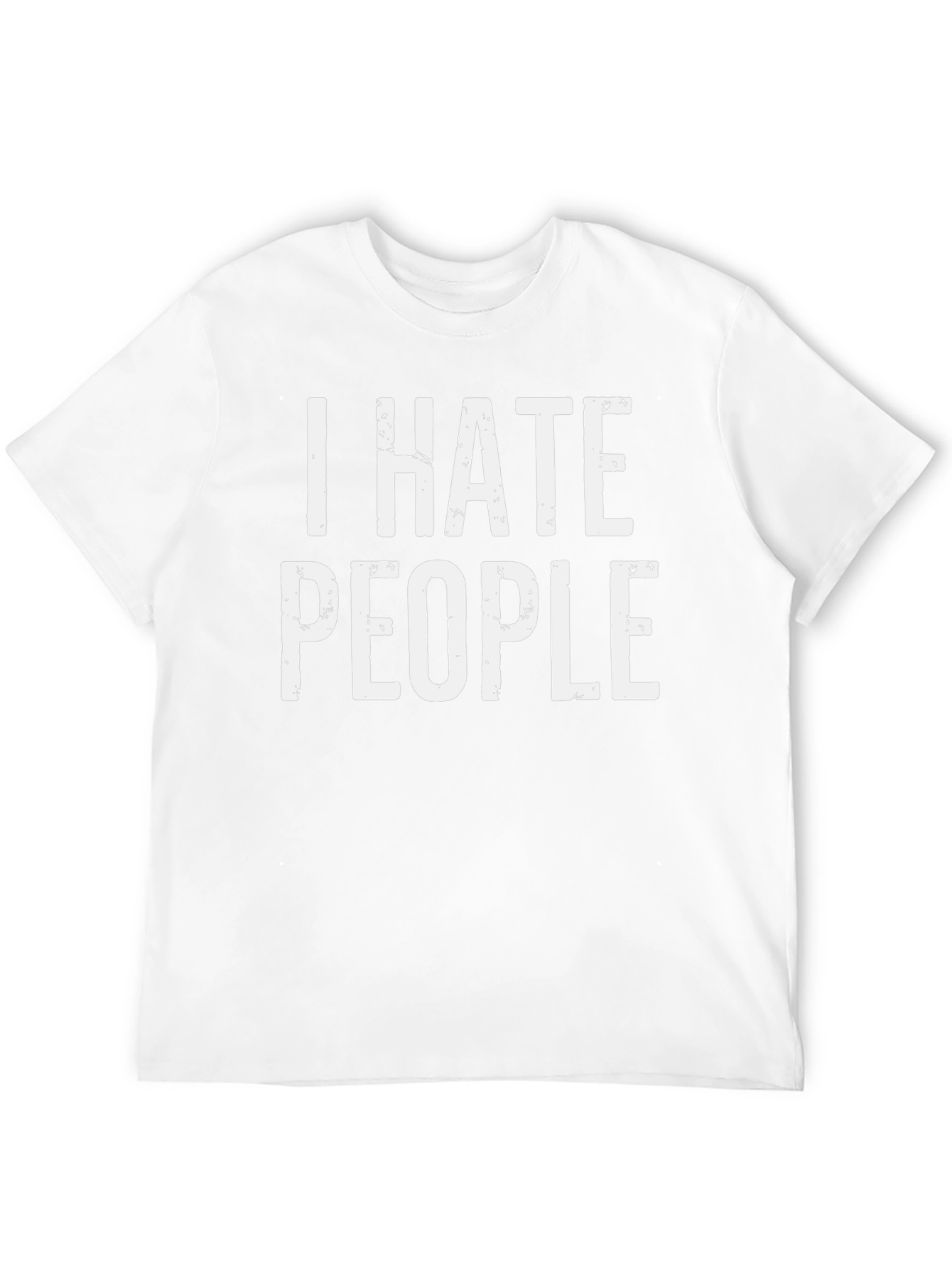 I Hate People Graphic Tee - Black T-Shirt