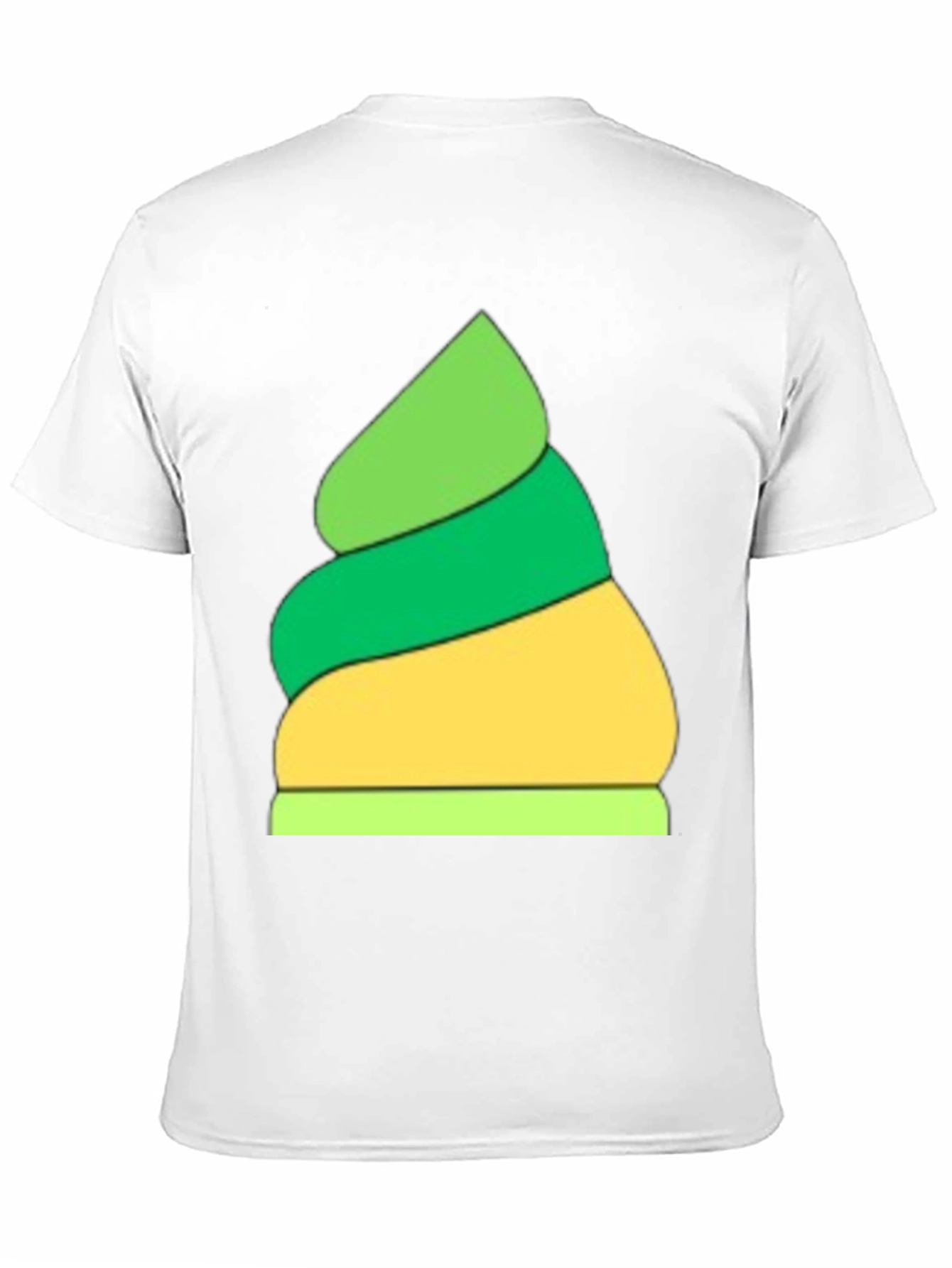 Emoji Ice Cream Graphic Tee - Black