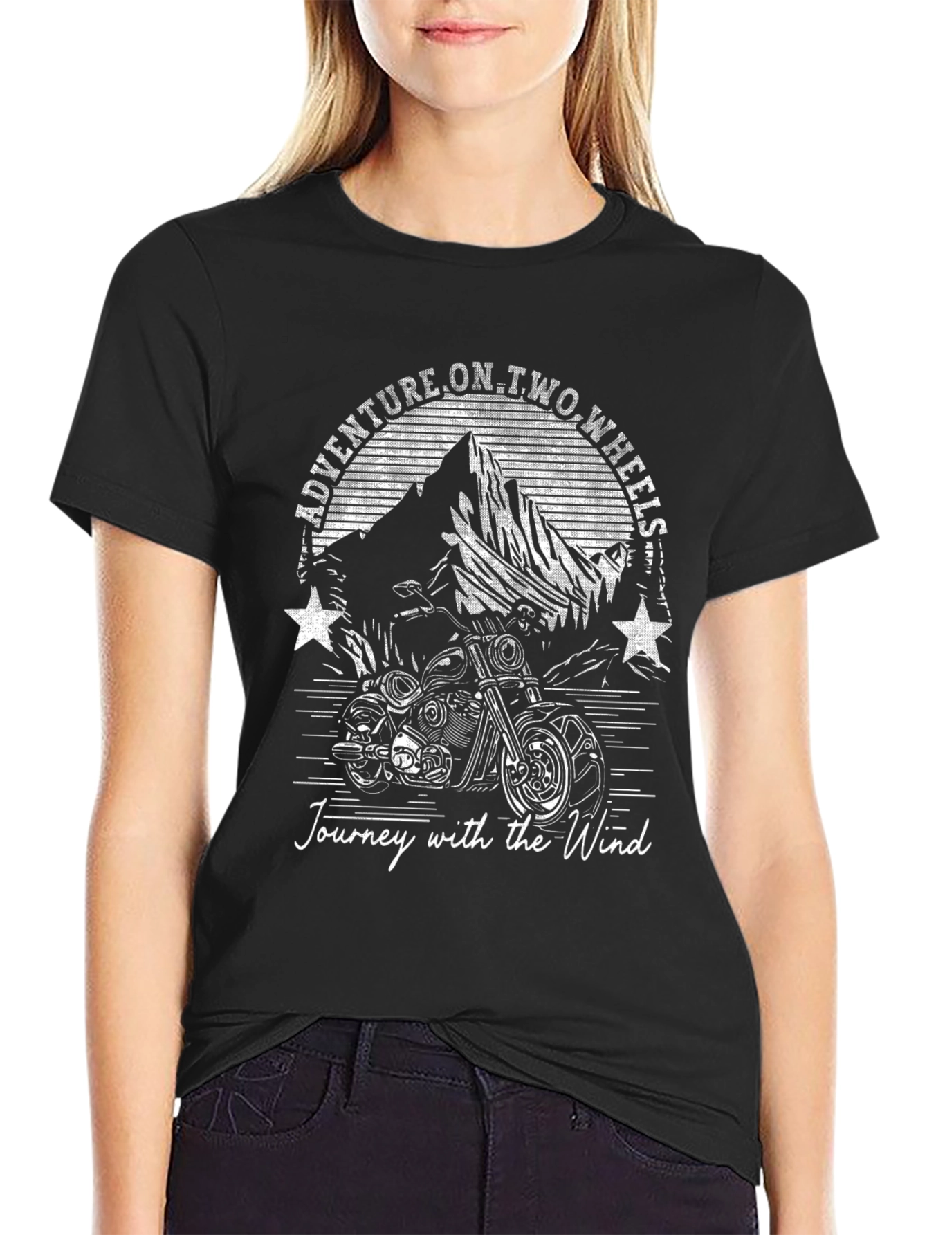 Adventure Motorcycle Graphic Tee