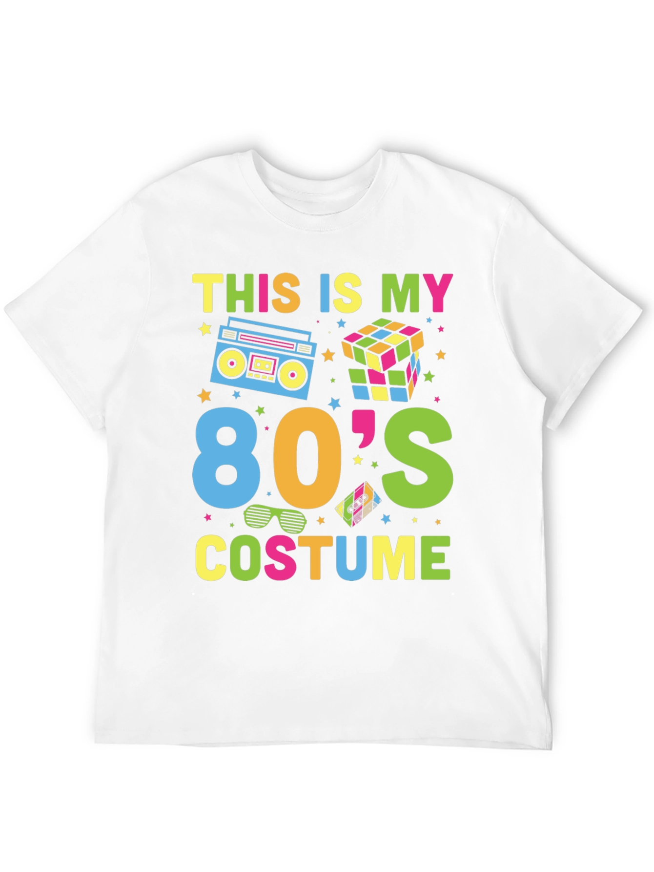 80s Costume T-Shirt - Retro Party Tee