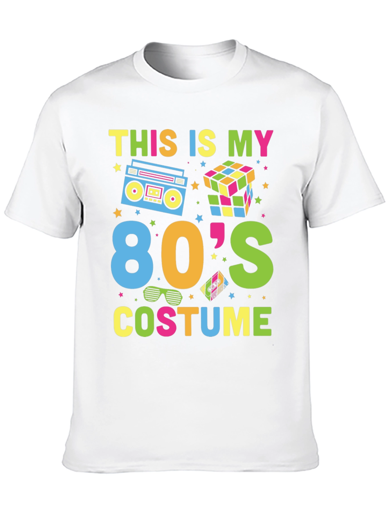 80s Costume T-Shirt - Retro Party Tee