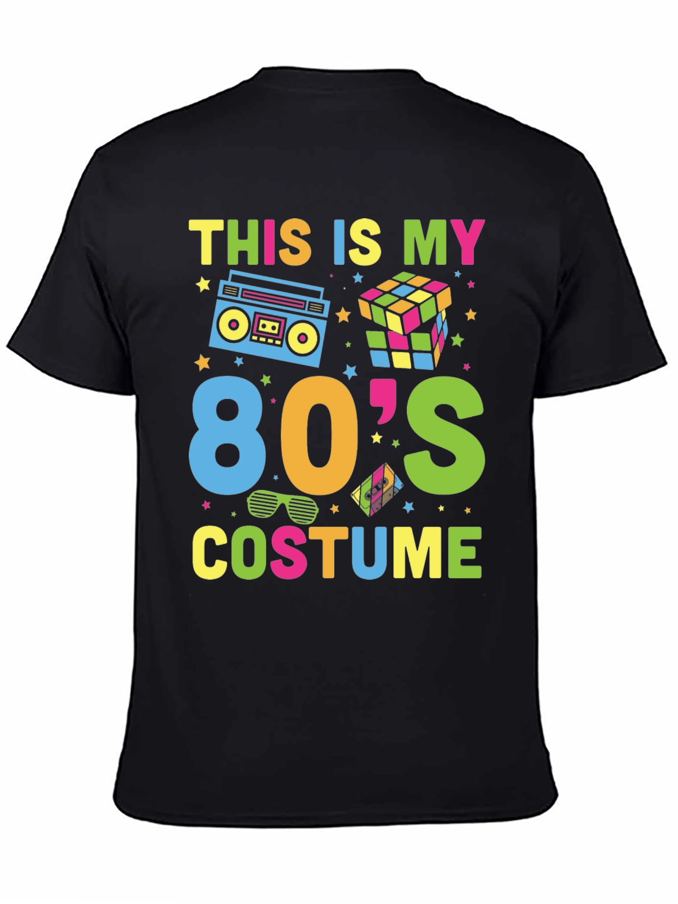 80s Costume T-Shirt - Retro Party Tee